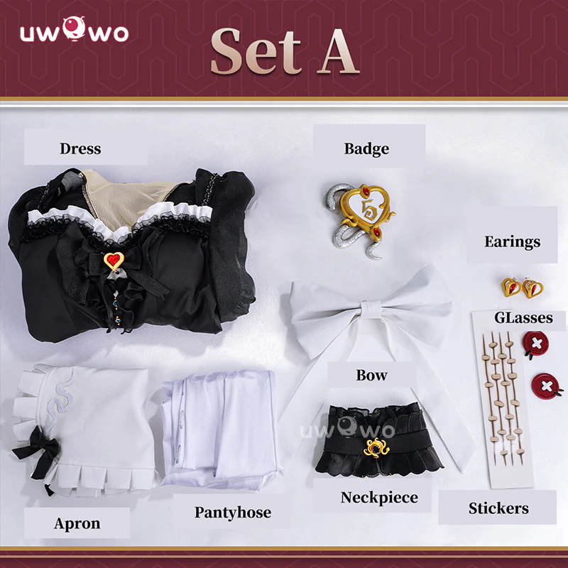 Uwowo Collab Series: Game Identity V Priestess-“Crimson” Cosplay Costume - Image 6