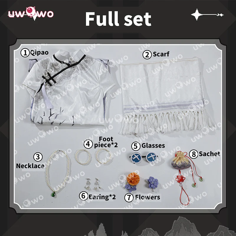 Uwowo Collab Series: Game Identity V Psychologist Ada Mesmer Cosplay Costume - Image 5