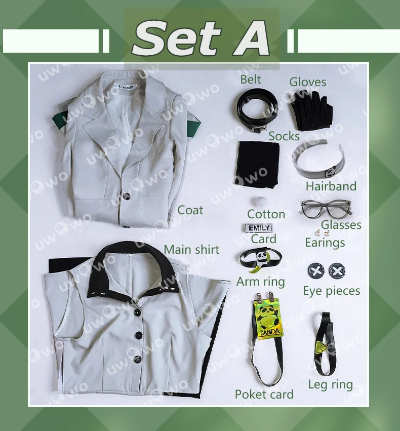 【Pre-sale】Uwowo Collab Series: Game Identity V The Doctor's Bamboo Guardian Cosplay Costume - Image 4
