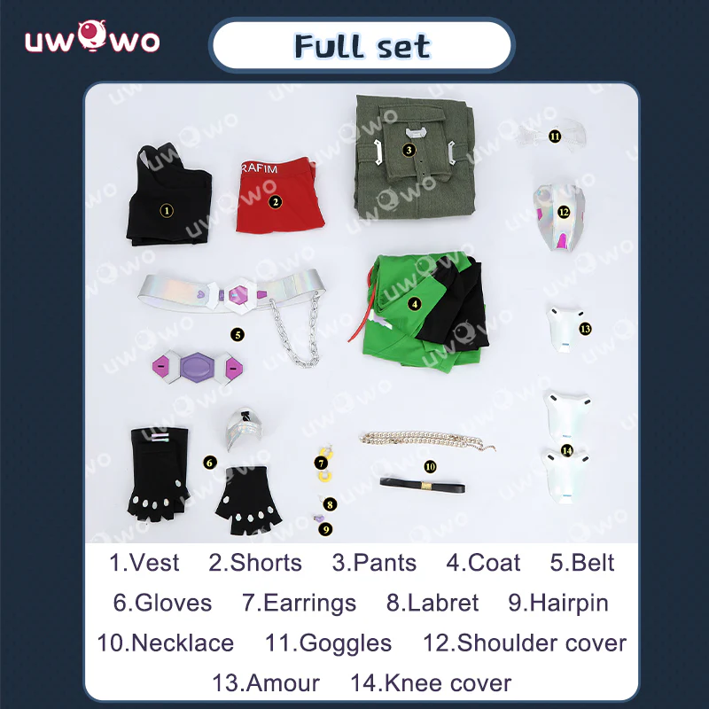 Uwowo Collab Series: Game Overwatch 2 x LE SSERAFIM Fearless Illari Cosplay Costume XS-XXL - Image 5