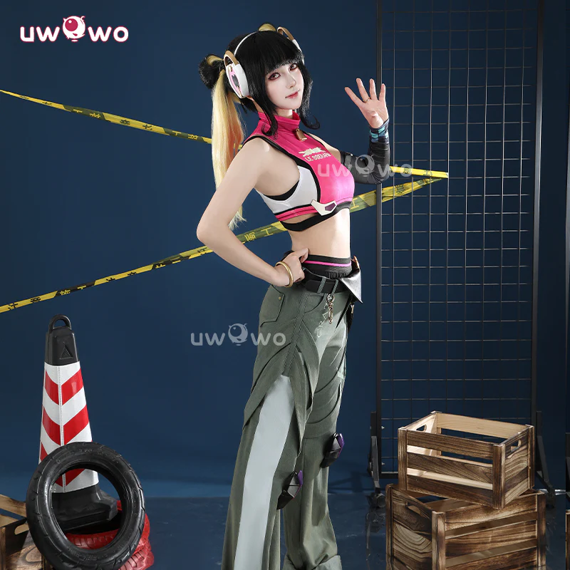 Uwowo Collab Series: Game Overwatch 2 x LE SSERAFIM Fearless Juno Cosplay Costume XS-XXL - Image 3