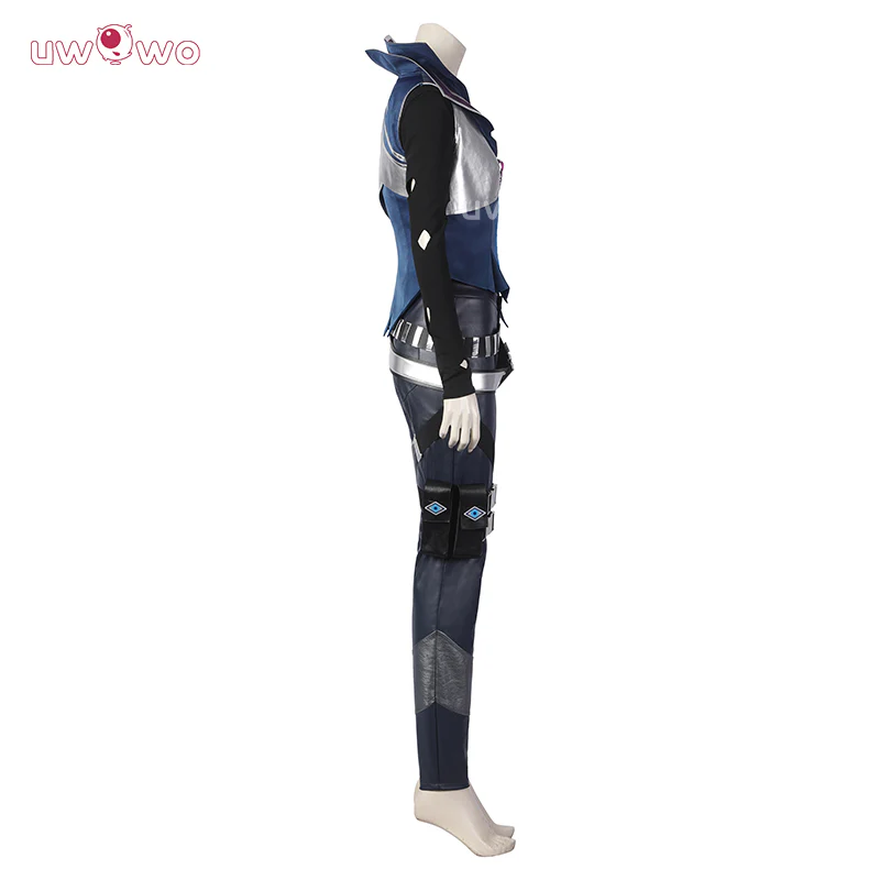 Uwowo Collab Series:Game Valorant Fade Cosplay Costume - Image 3