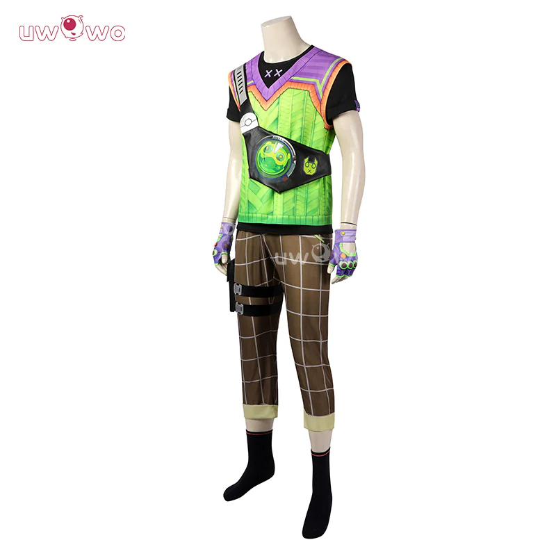 Uwowo Collab Series:Game Valorant Gekko Cosplay Costume - Image 3