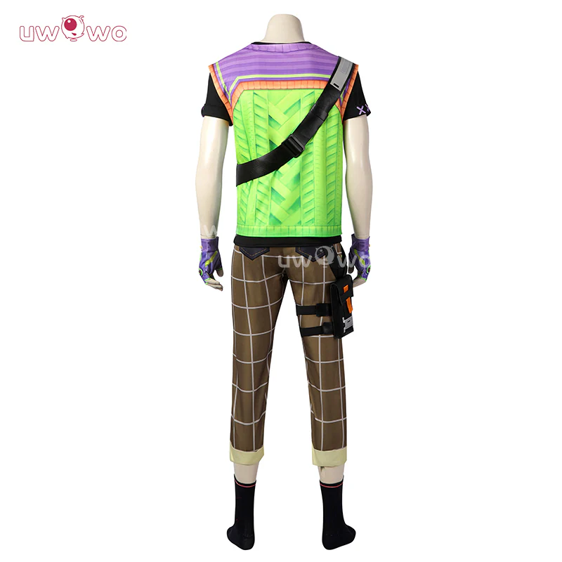 Uwowo Collab Series:Game Valorant Gekko Cosplay Costume - Image 5
