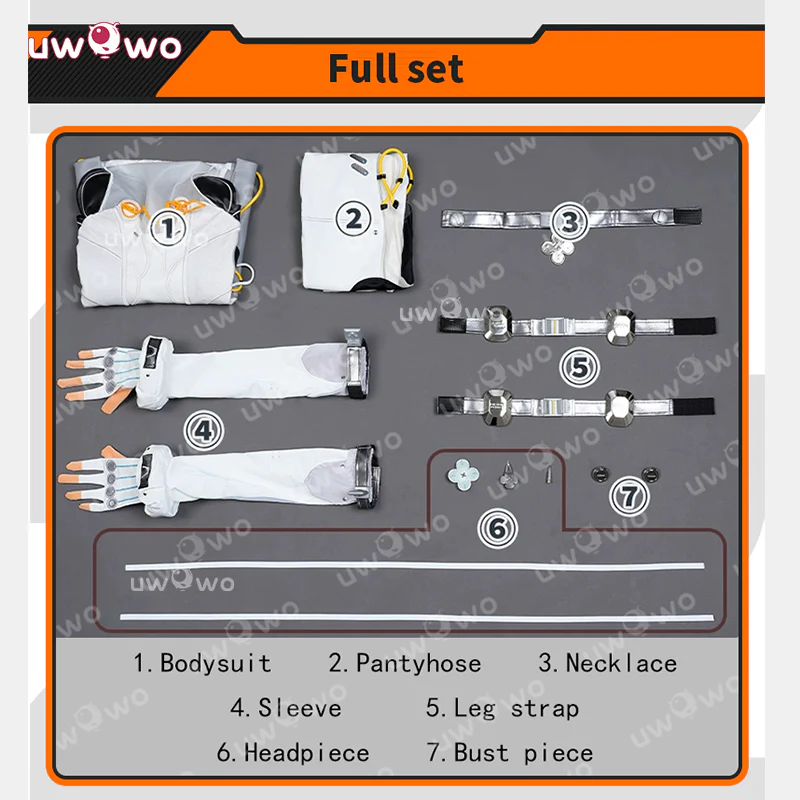 Uwowo Collab Series: Game Zenless Zone Zero/ZZZ Seed Cosplay Costume S-XL - Image 5
