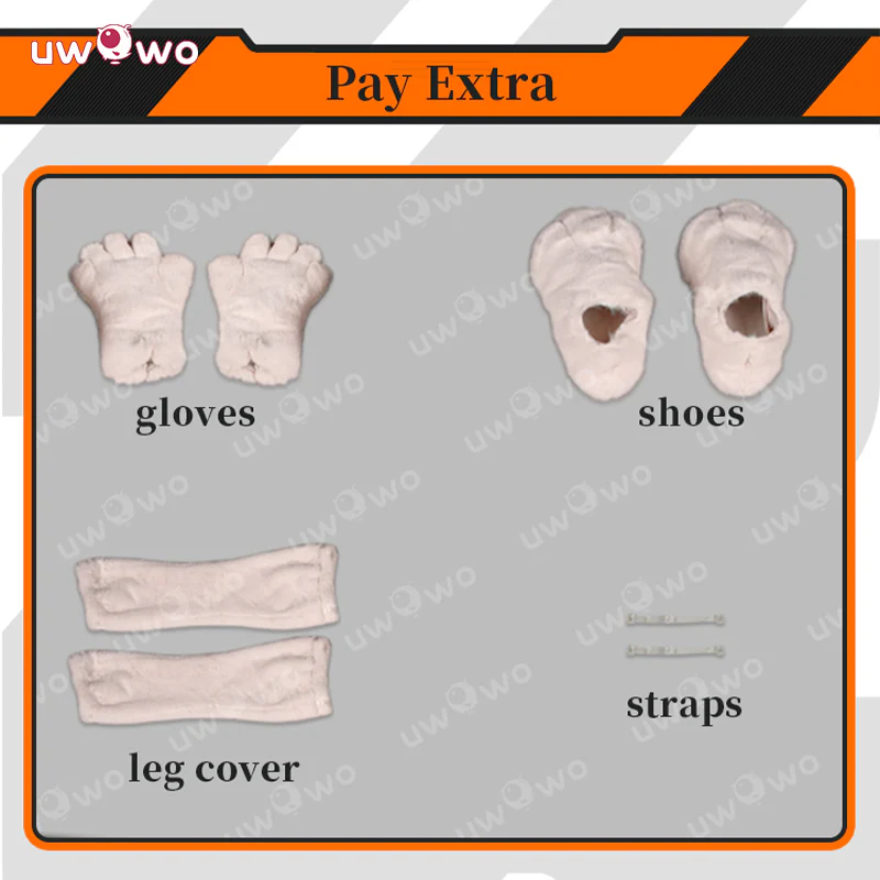 Uwowo Collab Series: Game Zenless Zone Zero/ZZZ Zhao Bunny Cosplay Costume S-XL - Image 7