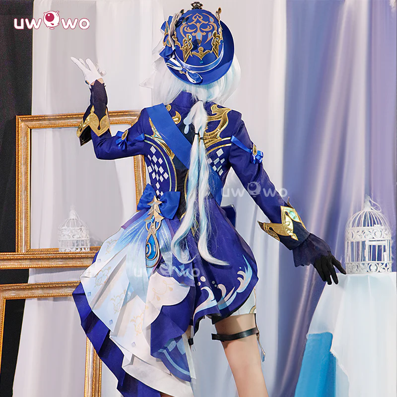 Uwowo Collab Series: Genshin Impact Furina Fontaine Cospaly Costume - Image 4