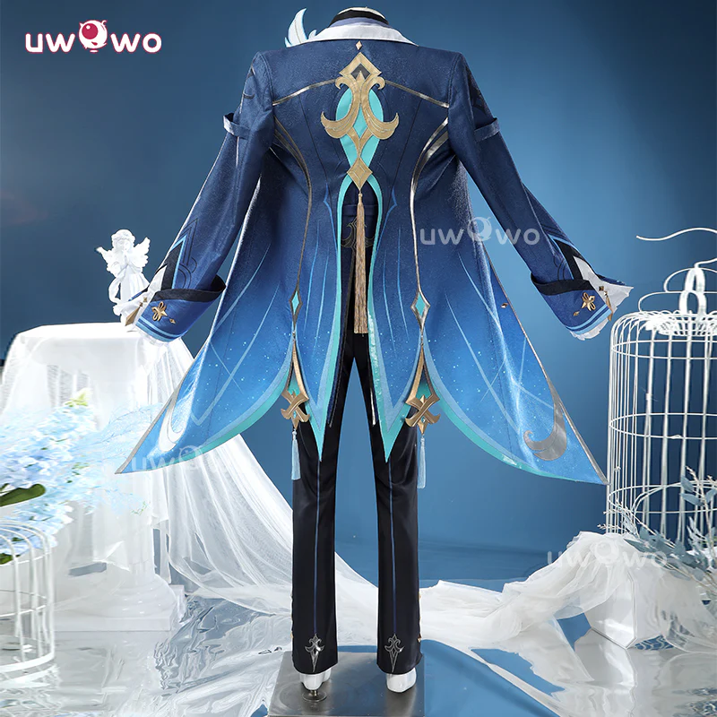 Uwowo Collab Series: Genshin Impact Neuvillette Melusent Gift Male Cosplay Cosutme XS-2XL - Image 2