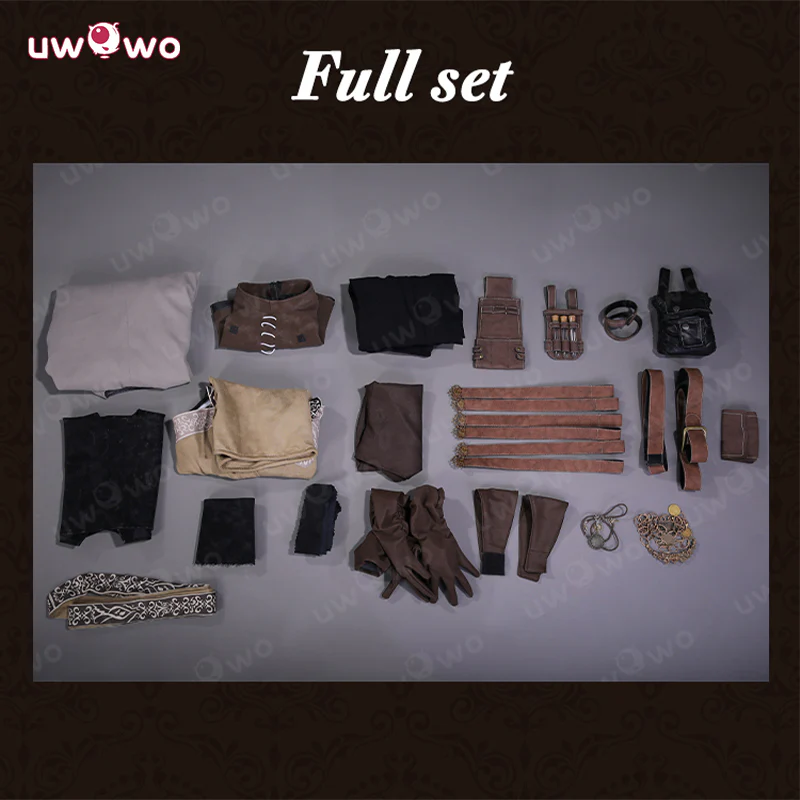 Uwowo Collab Series: Graveguard Set Bloodborne Cosplay Costume S-3XL - Image 6