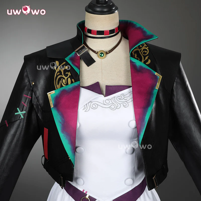 Uwowo Collab Series: LOL Arcane S2 Powder/Jinx Alternative Universe AU Party Dance Dress XS-XXXL - Image 4