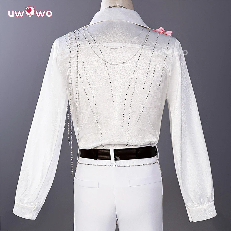 Uwowo Collab Series: Love and Deepspace Caleb Floating Floraletter Spring Flowers Cosplay Costume M-3XL - Image 3