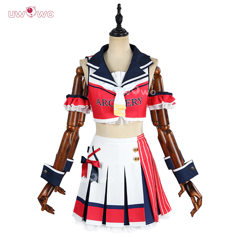Uwowo Collab Series: Love Live ! Cheerleader Unawaken Cheer Girl Nishikino Maki Cosplay Costume - Image 2