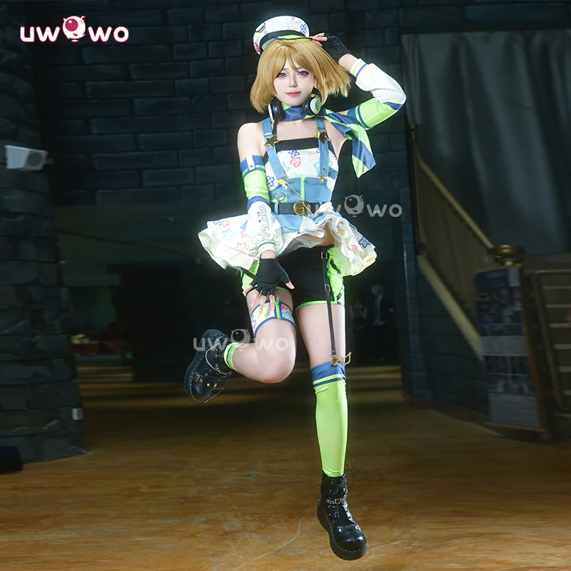 Uwowo Collab Series: Love Live! Hanayo Koizumi Idolized Crayon ver. Cosplay Costume - Image 3