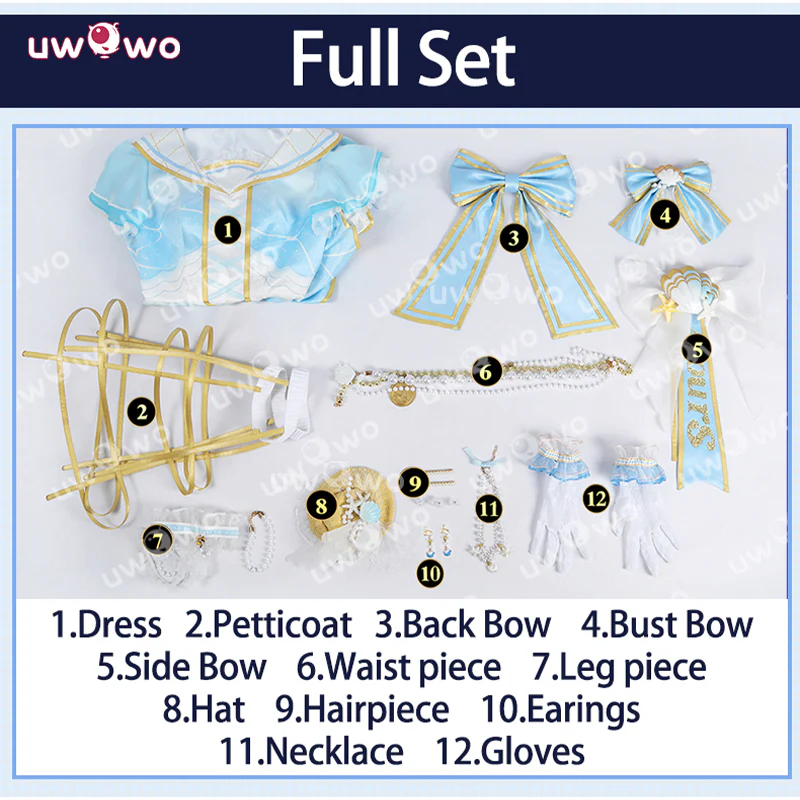 Uwowo Collab Series: Love Live! Watanabe You Luxury Cruise  School Idol Festival Cosplay Costume XS-2XL - Image 5