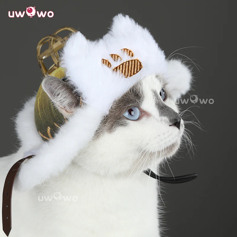 Uwowo Collab Series: Monster Hunter Wilds Felyne Hats Cosplay Plush Cap - Image 2