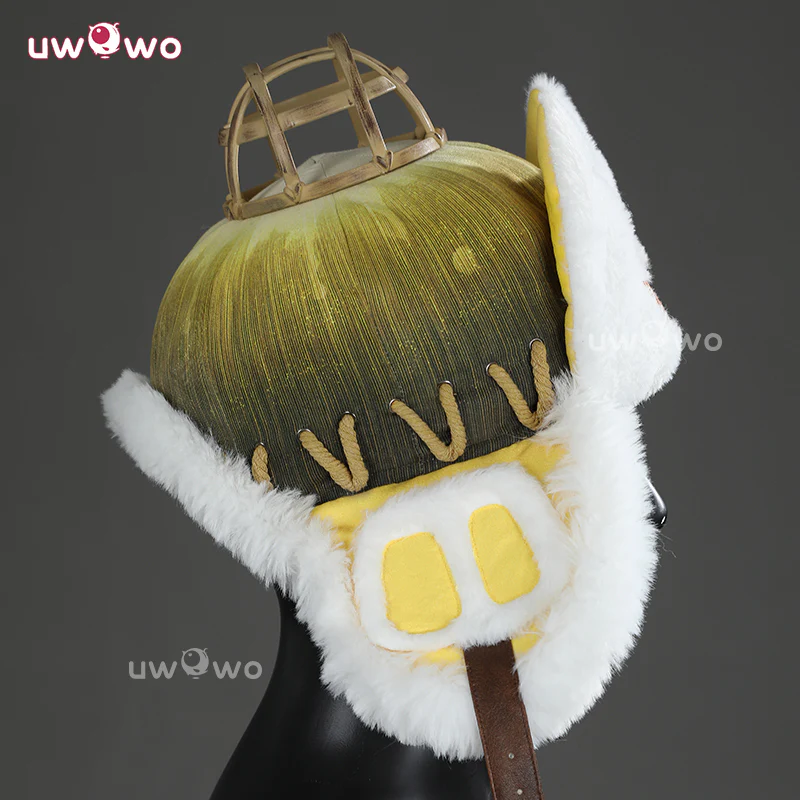 Uwowo Collab Series: Monster Hunter Wilds Felyne Hats Cosplay Plush Cap - Image 9