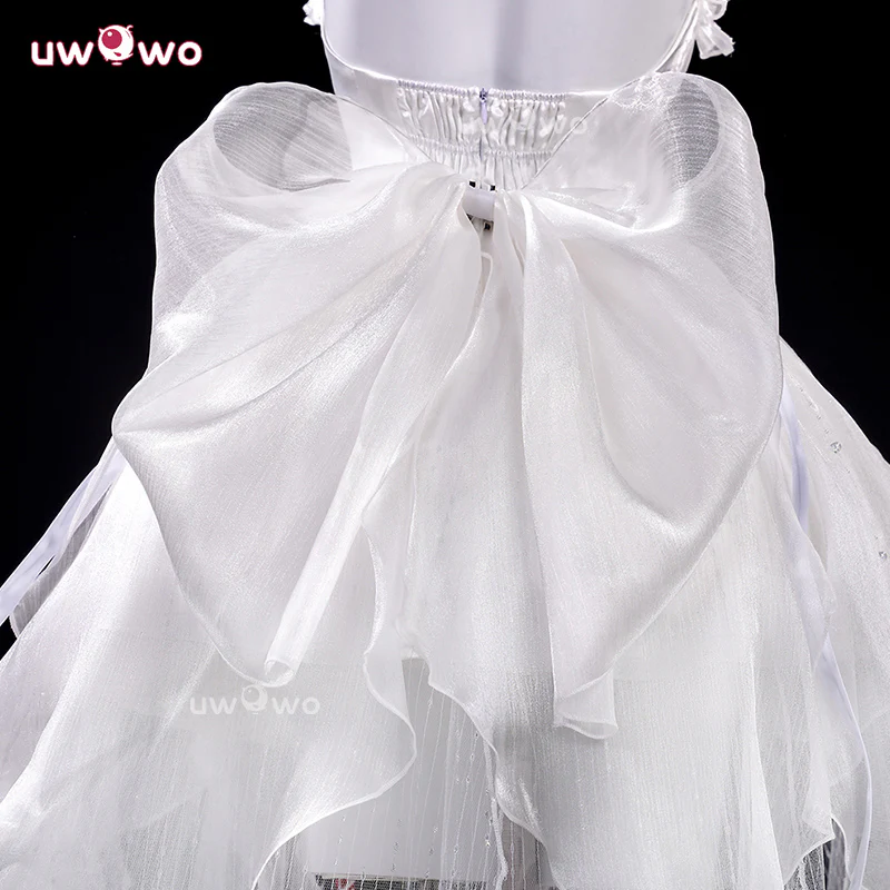 Uwowo Collab Series: Phrolova White Melody Gown Wuthering Waves WuWa Cosplay Costume XS-2XL - Image 4