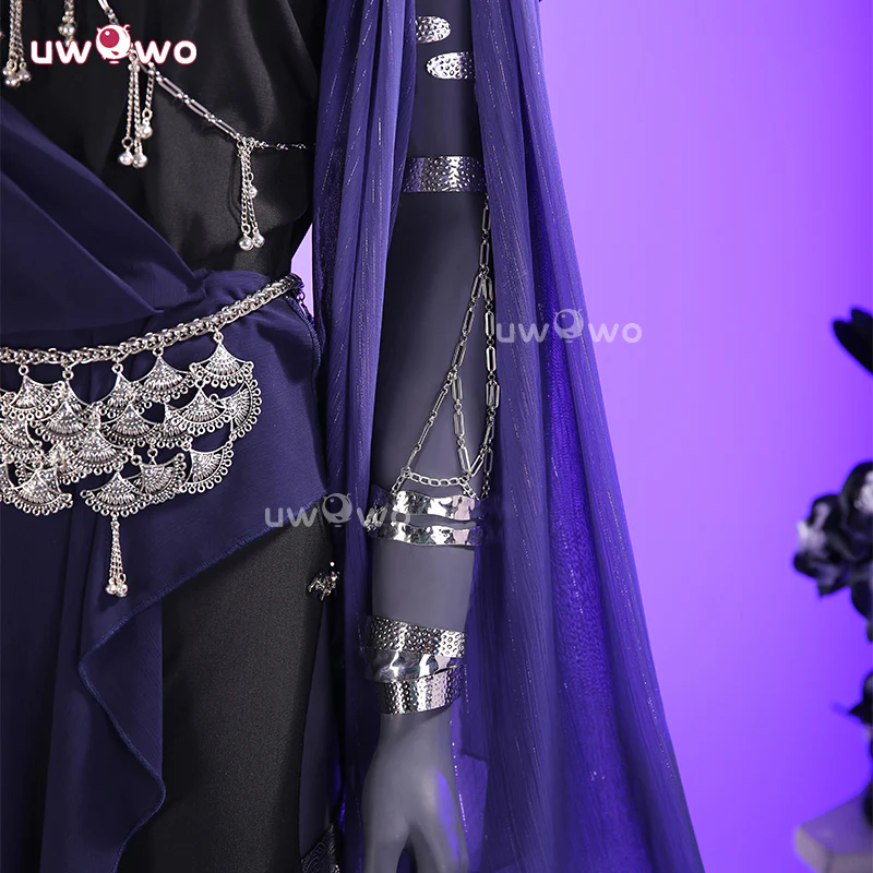 Uwowo Collab Series: Undertaker Darkness Skin Elden Ring Nightreign Game Cosplay Costume S-3XL - Image 4