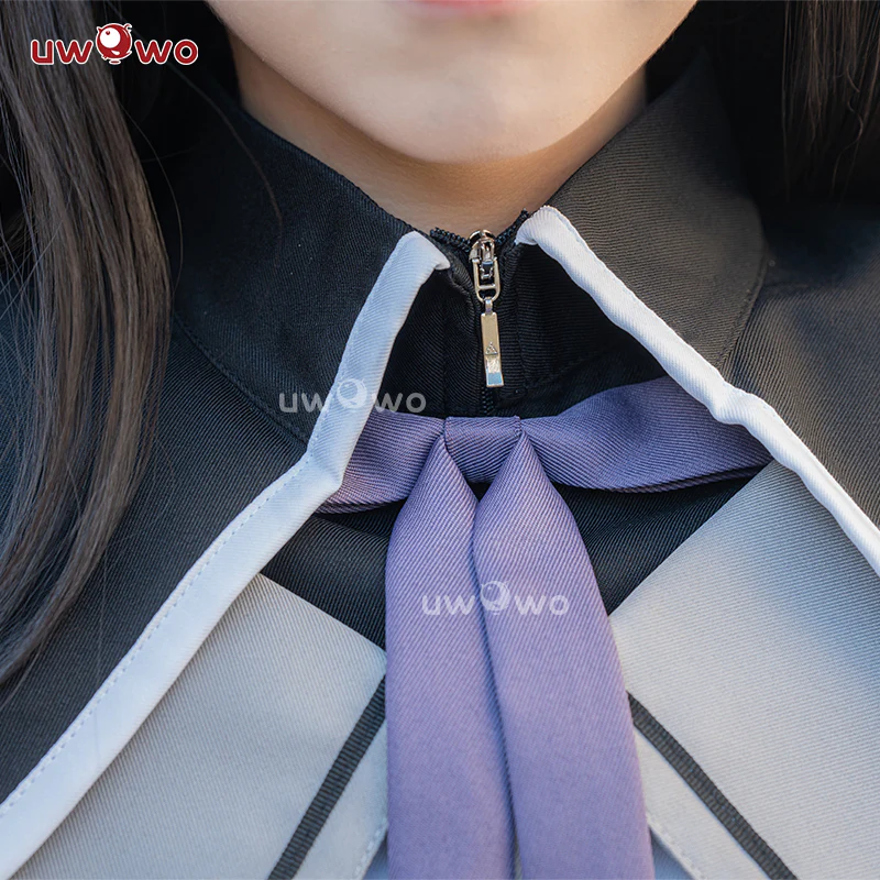 Uwowo Collab Series: Up to 4XL Anime Puella Magi Madoka Magica Akemi Homura Cospaly Costume - Image 3