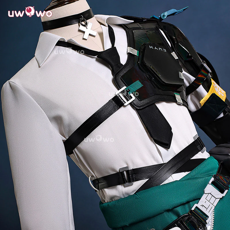 Uwowo Collab Series:Zenless Zone Zero/ZZZ Asaba Harumasa Cosplay Costume - Image 4