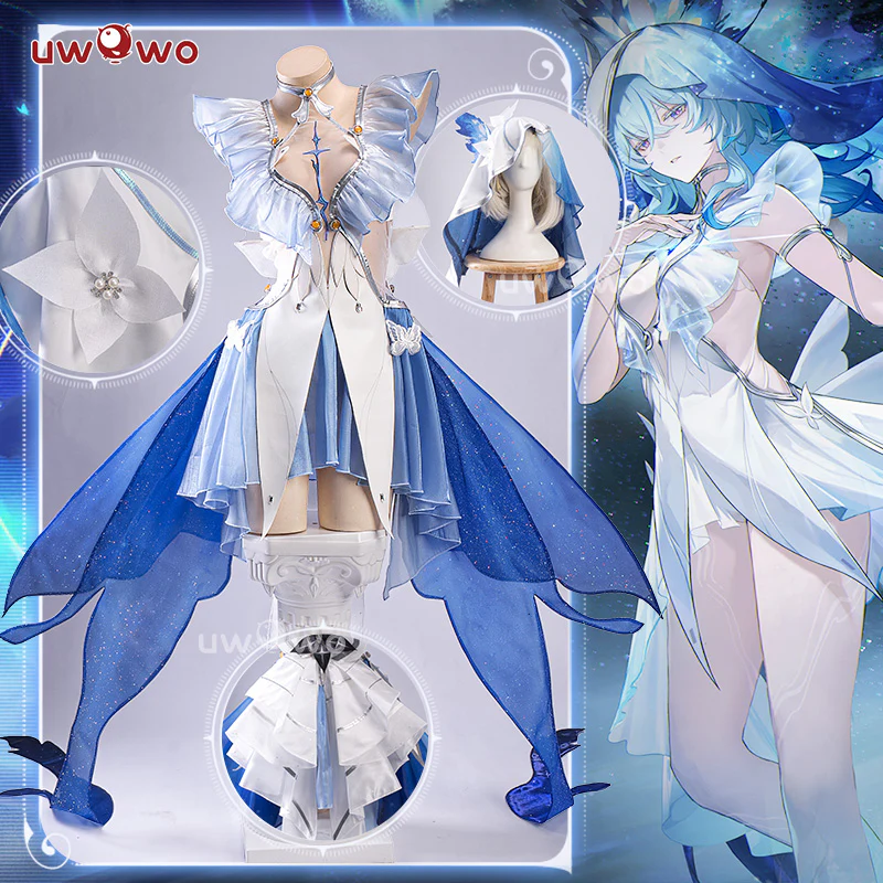 Uwowo Game Wuthering Waves WuWa Shorekeeper Cosplay Costume - Image 2