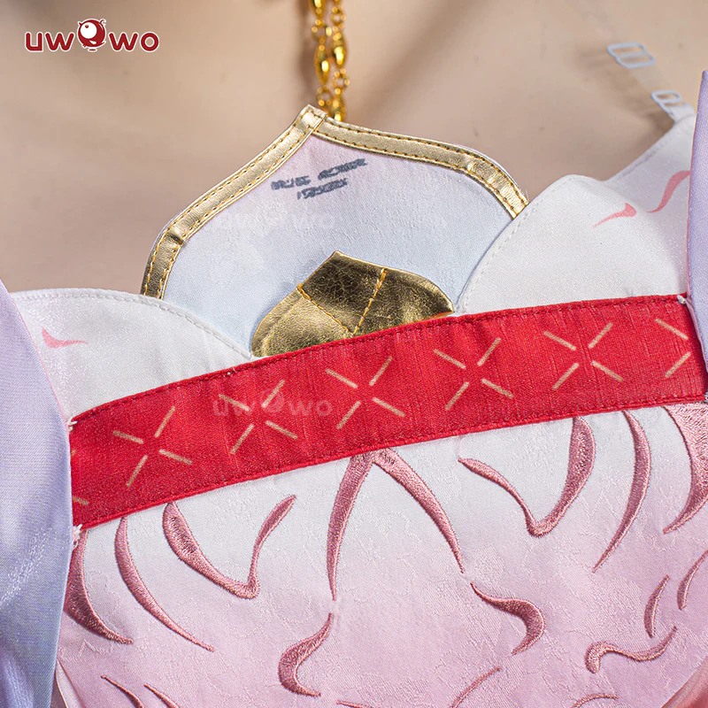 ăSpecial DiscountăINSTOCK-Uwowo Game Wuthering Waves Jinhsi Peach Blossom Cosplay Costume - Image 2