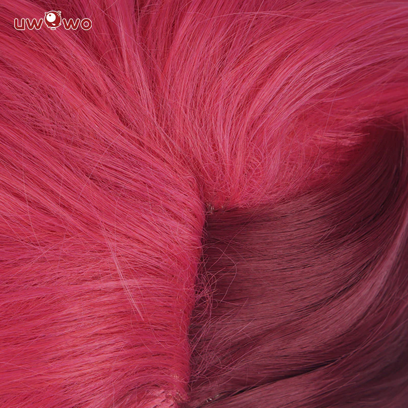 Uwowo Game Cosplay Wig Arcane Young Ver Short Red Hair - Image 4