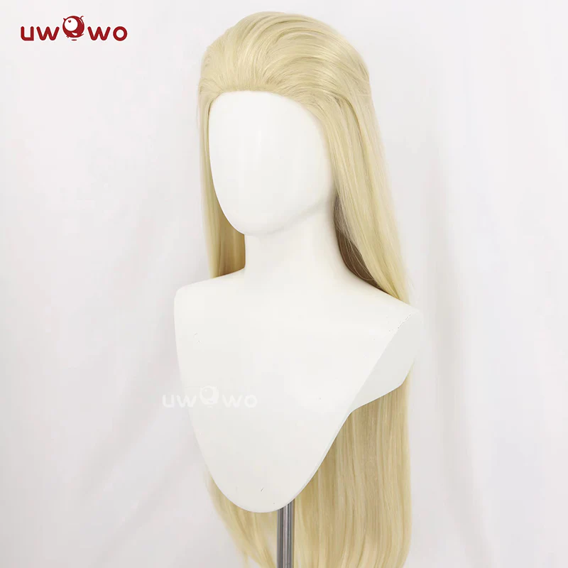 Uwowo Game Coven Cosplay Wig Long Yellow Hair - Image 7