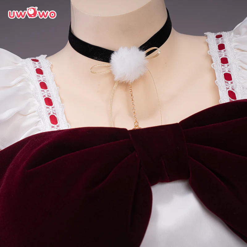 【Clearance】[Last Batch]【In Stock】Exclusive Uwowo Game Genshin Impact Fanart Maid Ver Klee Maid Cosplay Costume - Image 5