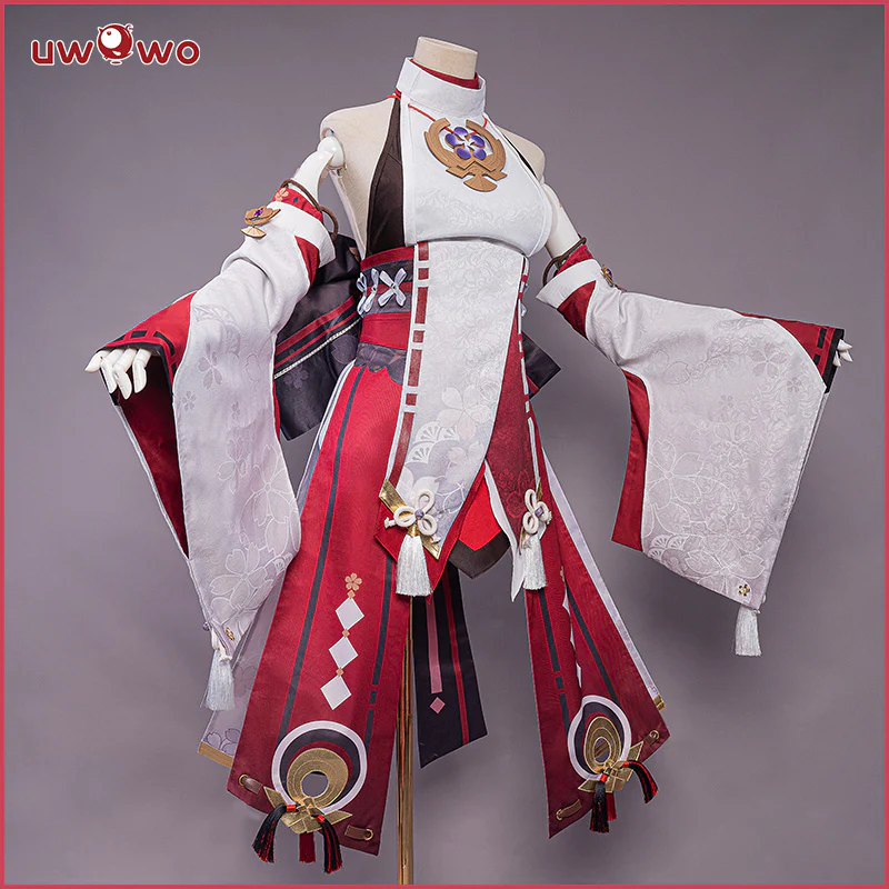 INSTOCK 【Special Discount】Uwowo Game Genshin Impact Inazuma Yae Miko Cosplay Costume - Image 4