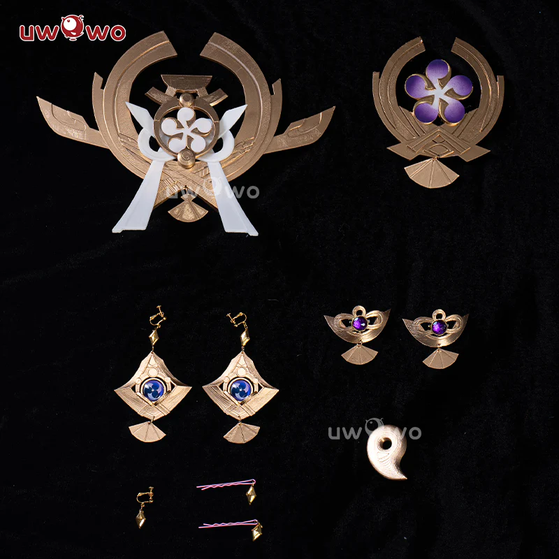 INSTOCK 【Special Discount】Uwowo Game Genshin Impact Inazuma Yae Miko Cosplay Costume - Image 6