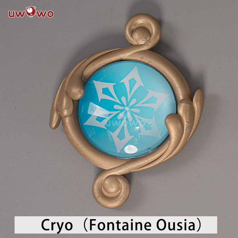 Uwowo Game Genshin Impact Visions Mondstadt/Liyue/Inazuma/Sumeru "Eye of God" Led Cosplay Props - Image 11