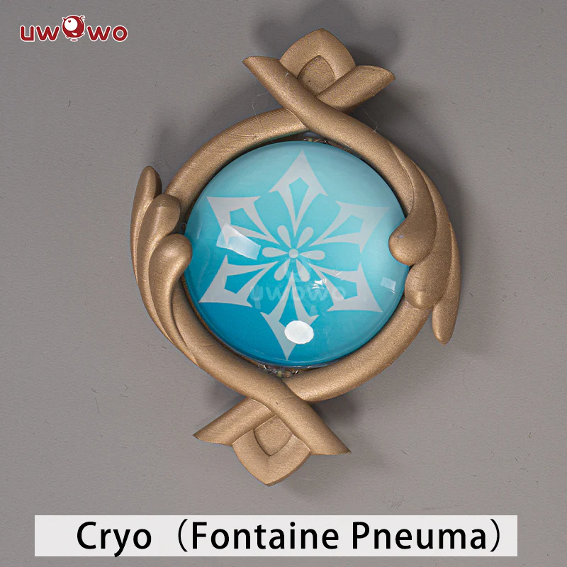 Uwowo Game Genshin Impact Visions Mondstadt/Liyue/Inazuma/Sumeru "Eye of God" Led Cosplay Props - Image 12