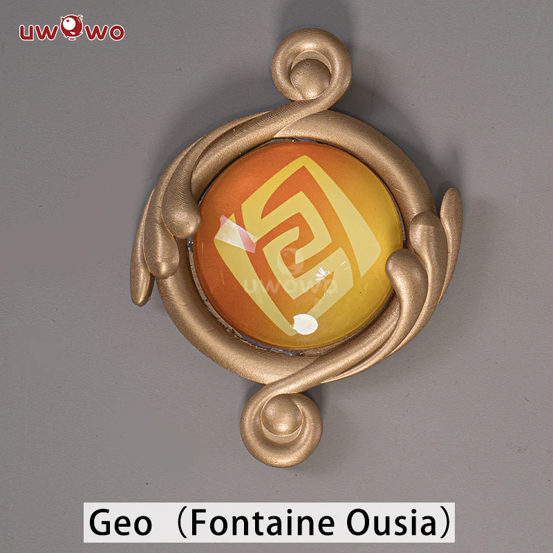 Uwowo Game Genshin Impact Visions Mondstadt/Liyue/Inazuma/Sumeru "Eye of God" Led Cosplay Props - Image 13