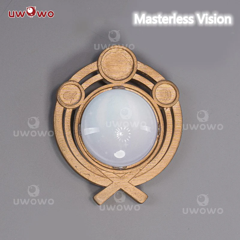 Uwowo Game Genshin Impact Visions Mondstadt/Liyue/Inazuma/Sumeru "Eye of God" Led Cosplay Props - Image 15