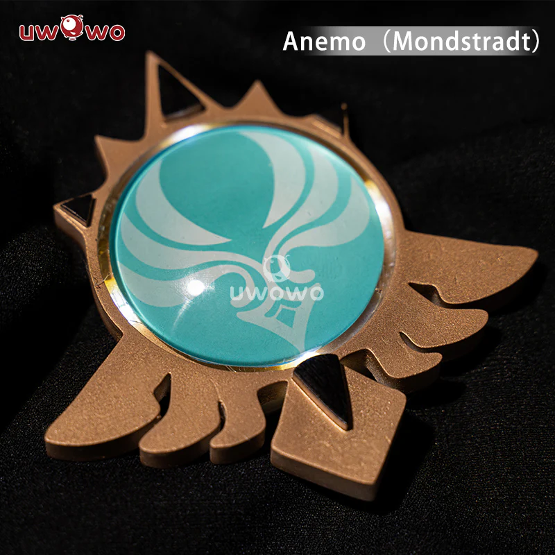 Uwowo Game Genshin Impact Visions Mondstadt/Liyue/Inazuma/Sumeru "Eye of God" Led Cosplay Props - Image 40