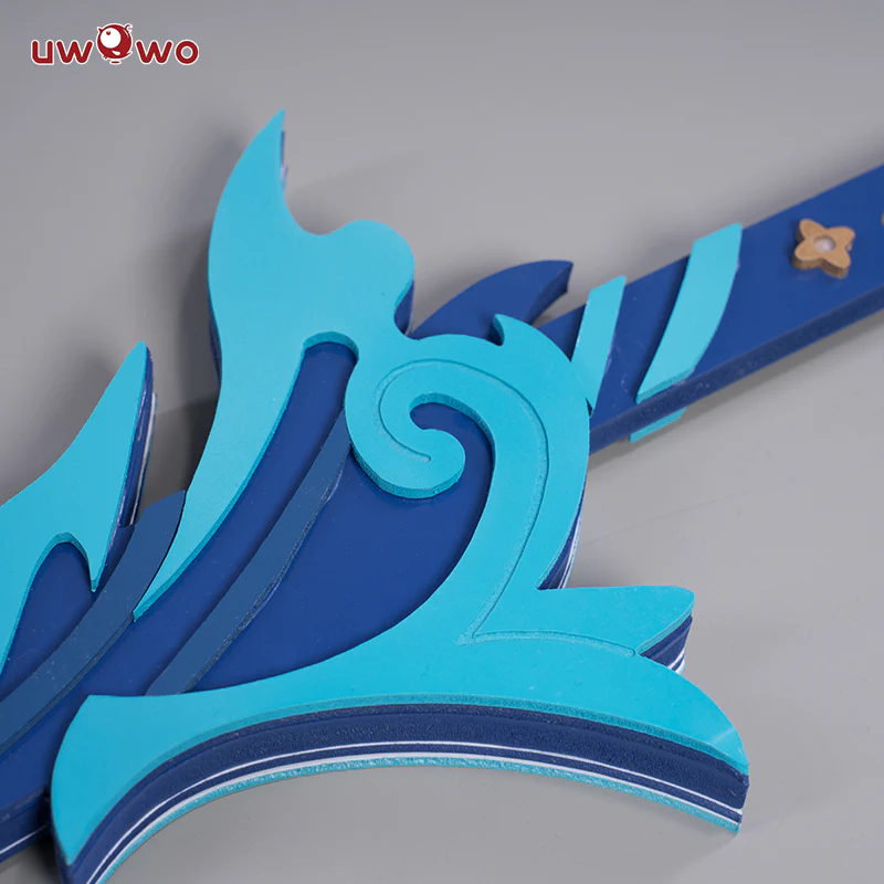 【In Stock】}Uwowo Game Genshin Impact Weapons Ayato Sword Anime Cosplay Props - Image 4