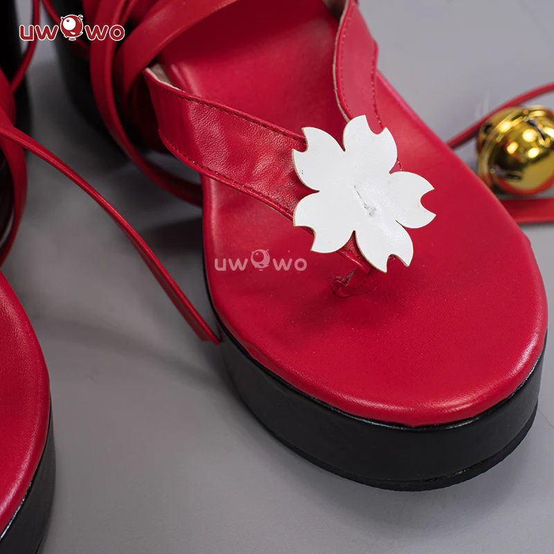 Uwowo Game Honkai: Star Rail Sparkle Hanabi Cosplay Shoes Clogs - Image 4