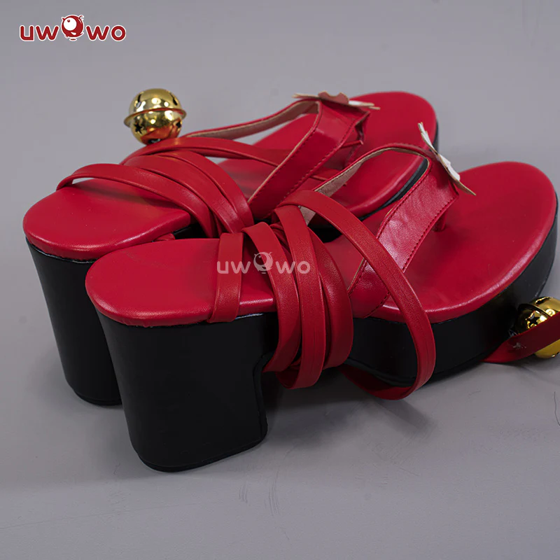 Uwowo Game Honkai: Star Rail Sparkle Hanabi Cosplay Shoes Clogs - Image 5