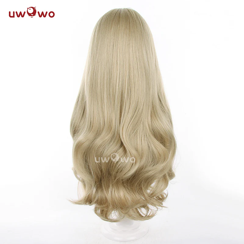 Uwowo Game Identity V Cosplay Little Girl Eurydice Cosplay Wig Long Yellow Hair - Image 4