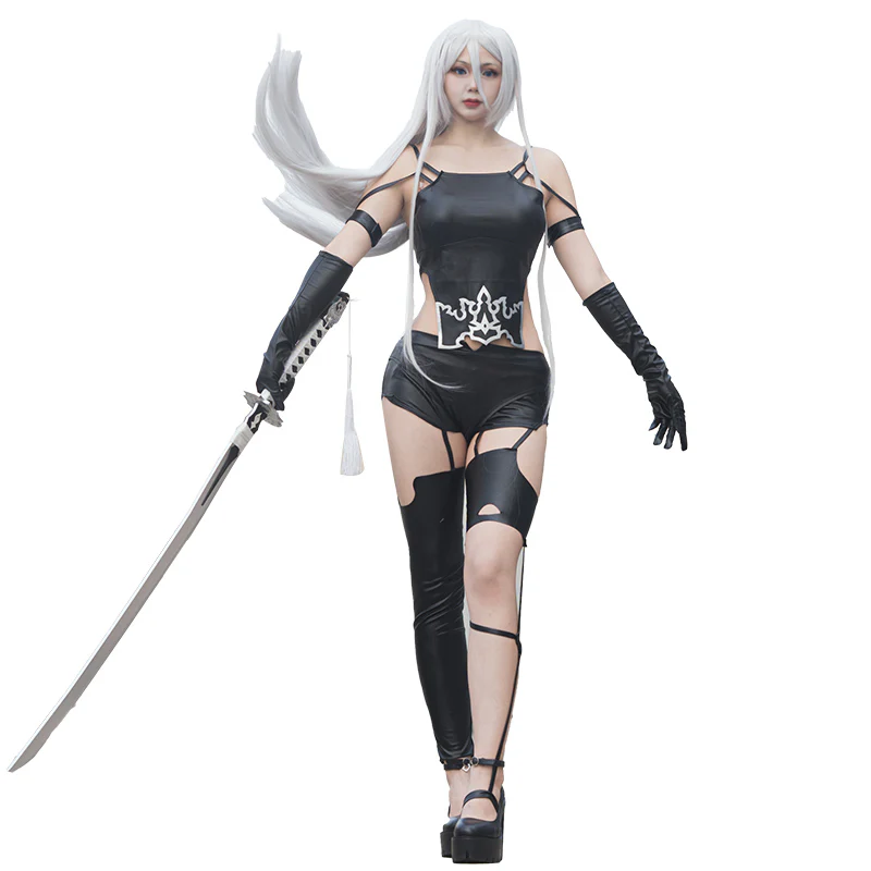 Uwowo Game NieR:Automata Cosplay A2 Cosplay YoRHa Type A No.2 Cosplay Costume - Image 5