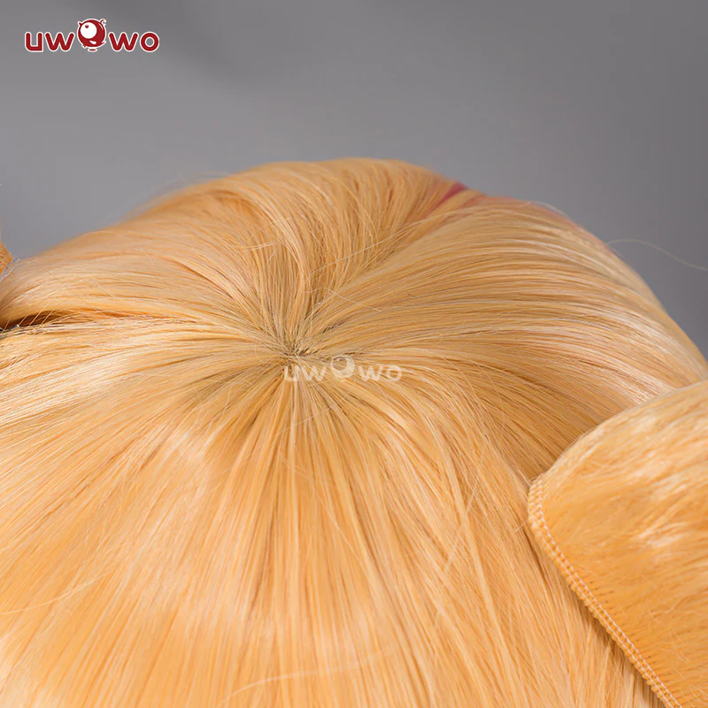 Uwowo Game Star Fox Cosplay Wig Long Hair With Ears - Image 5