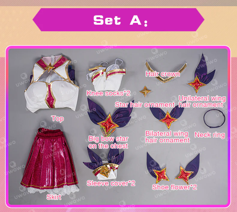 【Special Discount】Uwowo Game Star Guardian SG Christmas Cosplay S-3XL - Image 5