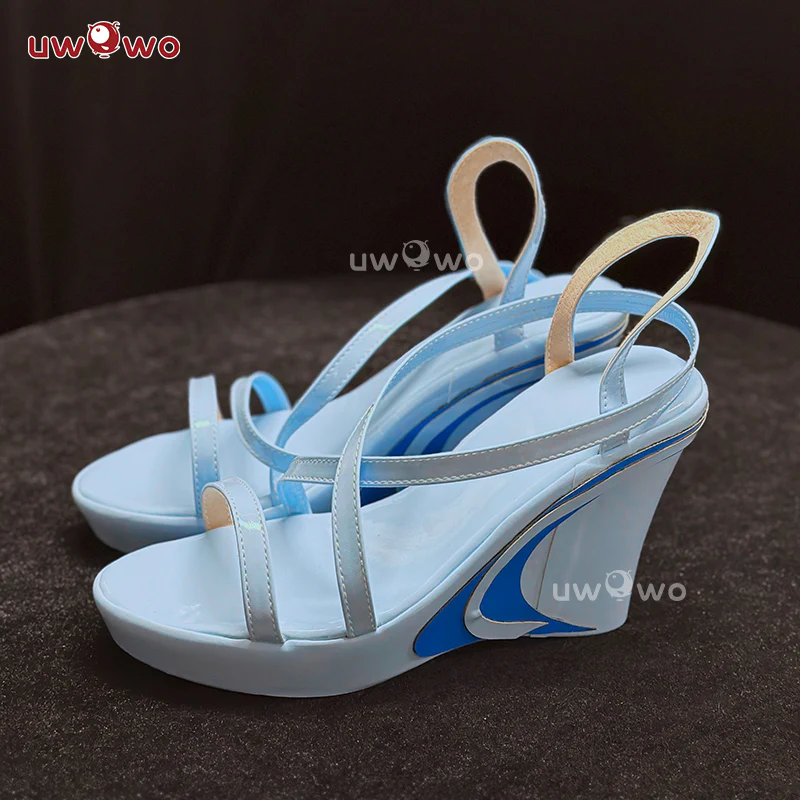 Uwowo Game Wuthering Waves WuWa Shorekeeper Cosplay Shoes - Image 3