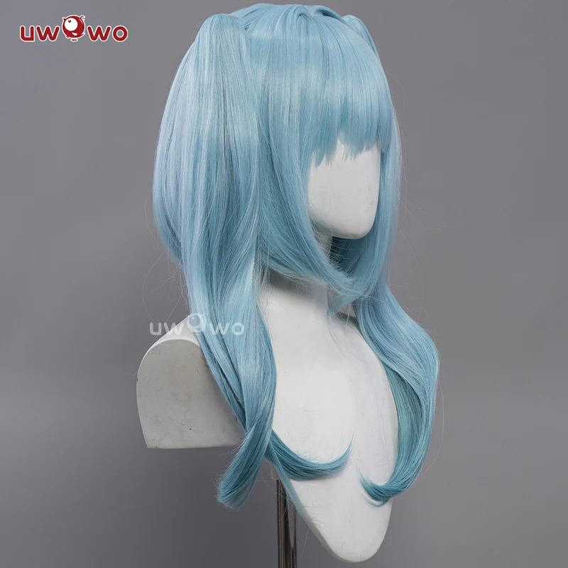 【Pre-sale】Uwowo Genshin Impact Faruzan Wig Sumeru Anemo Long Light Blue Hair - Image 2