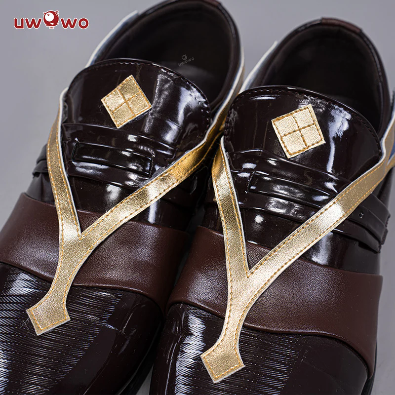 Uwowo Genshin Impact Kamisato Ayato Male Cosplay Costume Shoes - Image 5