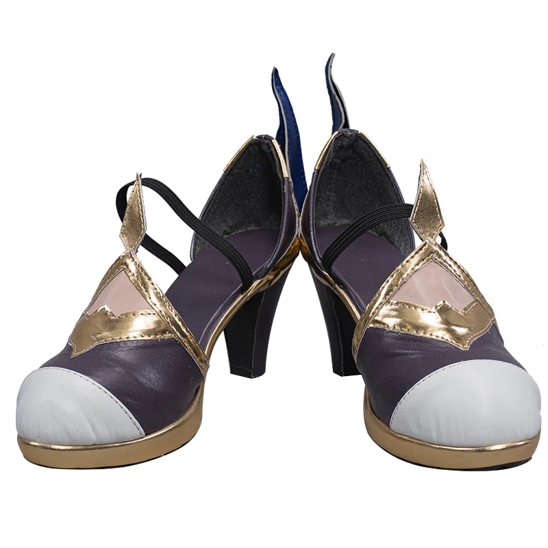 Uwowo Genshin Impact Yelan Liyue Hydro Female Cosplay Costume Shoes - Image 6