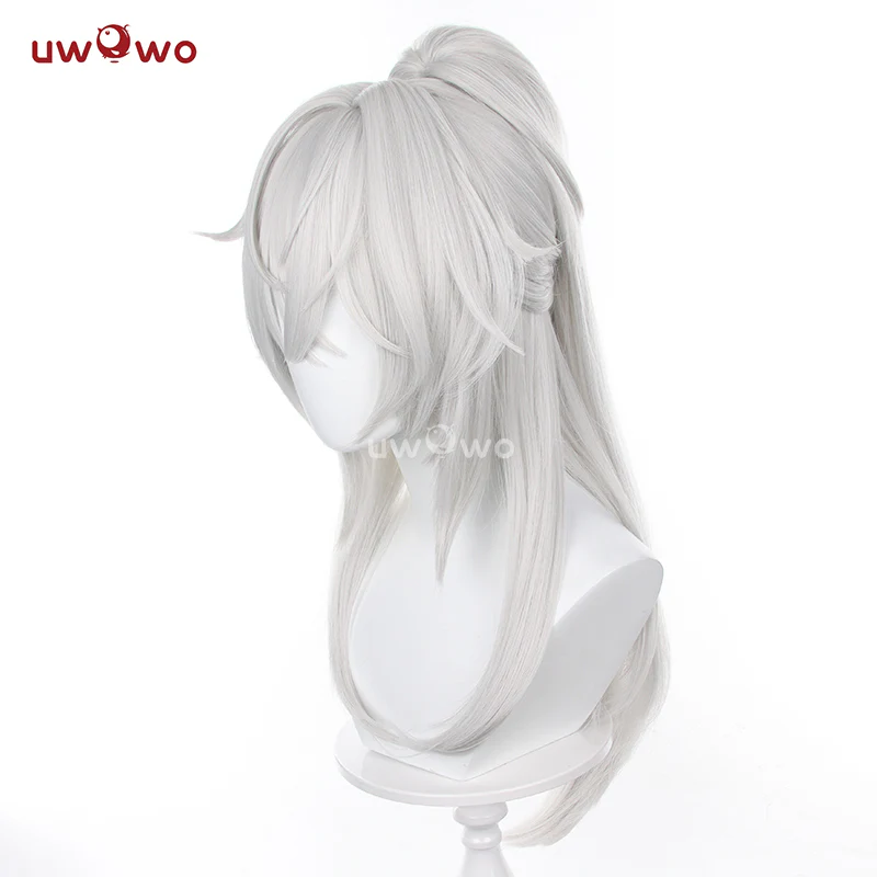 Uwowo Honkai: Star Rail Jingyuan Cosplay Wig Jing Yuan Long Hair - Image 2
