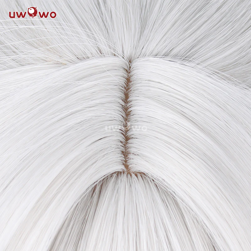 Uwowo Honkai: Star Rail Jingyuan Cosplay Wig Jing Yuan Long Hair - Image 5