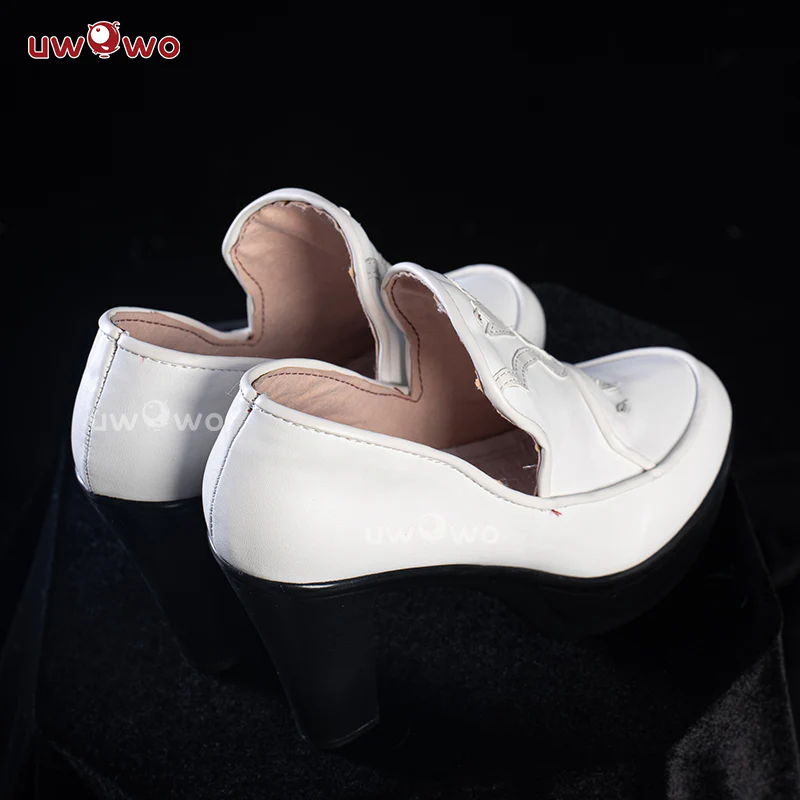 Uwowo NieR:Automata 2B Catgirl Namjatown Collab White Cosplay Shoes - Image 3